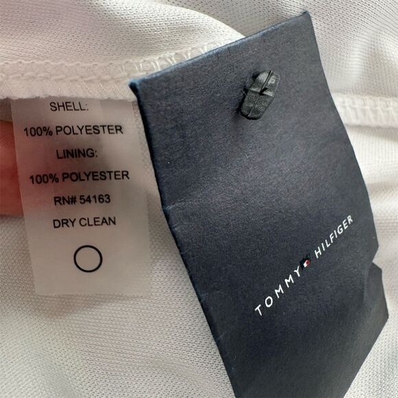 Tommy Hilfiger Women's Sleeveless Floral Print Dress Yellow Size 14 Knee-Length - Picture 11 of 11